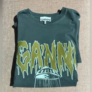 GANNI Graphic Tee